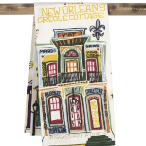 Kitchen Tea Towel - New Orleans Creole Cottage