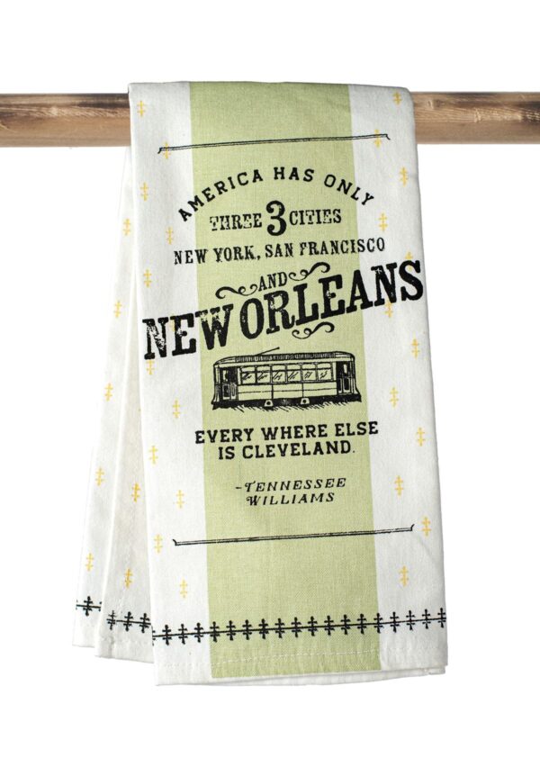 Three Cities Tea Towel